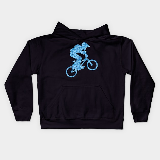 bmx Kids Hoodie by rickylabellevie